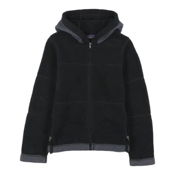 Patagonia Women’s Synchilla Arctic Fleece Jacket in Black & Grey, size Large - Picture 1 of 16